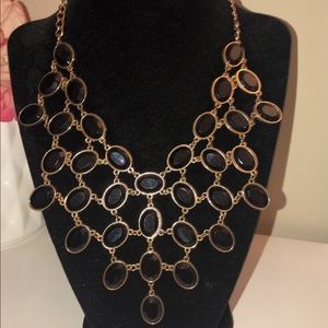 Black and gold necklace